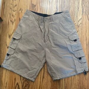 Men's Versatile Tan Cargo Shorts